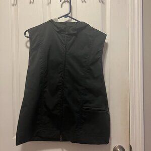 Nike Golf Clima-Fit Black Zip Vest Women’s Medium Athletic